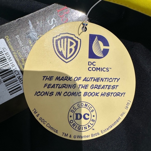 NWT DC Batman Bikini Bottom! Size Medium with Tanning patch (Bottoms only) - Picture 2 of 8